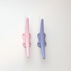 Boat Cleat - Beach Decor - Lake House Decor - Nautical Hook - Nursery Hook - Coastal Decor - Boat Tie Down - Drawer Pull - Curtain Tie Back image 5