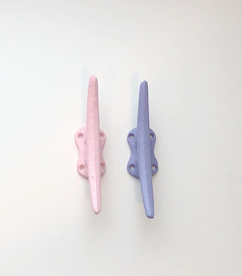Boat Cleat - Beach Decor - Lake House Decor - Nautical Hook - Nursery Hook - Coastal Decor - Boat Tie Down - Drawer Pull - Curtain Tie Back image 5