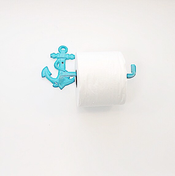 Anchor Toilet Paper Holder Whimsical Bathroom Decor Anchor Etsy