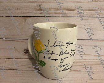 Handwriting Mug