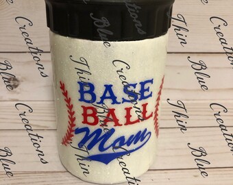 Baseball Mom Can Cooler