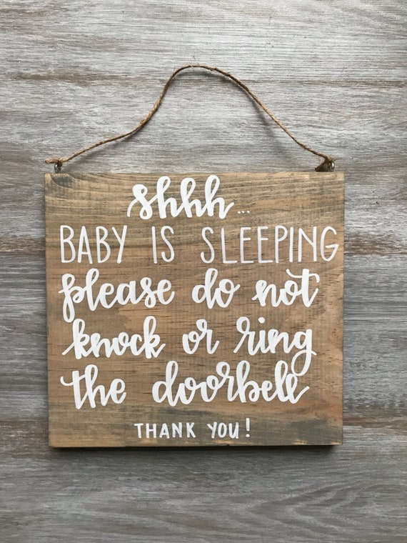 Bebe Dort Ne Pas Frapper Ou Sonner A La Porte Signe En Bois Etsy Bebe Dort Ne Pas Frapper Ou Sonner A La Porte Signe En Bois Etsy