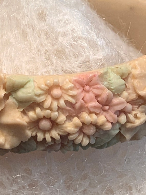Romantic Pastel Celluloid Bangle