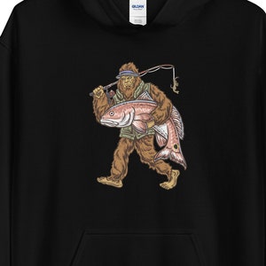 Moletom com capuz de cantarilho, pesca de cantarilho, pesca de pé grande, presente de pesca feminino, pescadores de cantarilho, presentes de pesca de cantarilho, presentes de pesca masculinos