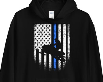 Snowmobiling Kapuzenpullover, USA Style, Weiche Baumwollmischung (Unisex S-XL)