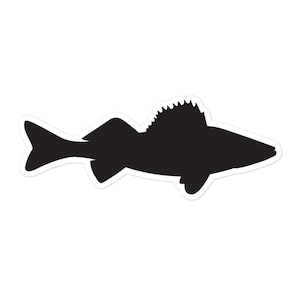 Walleye Sticker , Walleye Decal , Walleye Fishing , Walleye Fisherman , Sauger Stickers , Walleye Gift , Walleye Decals , Walleye Gifts