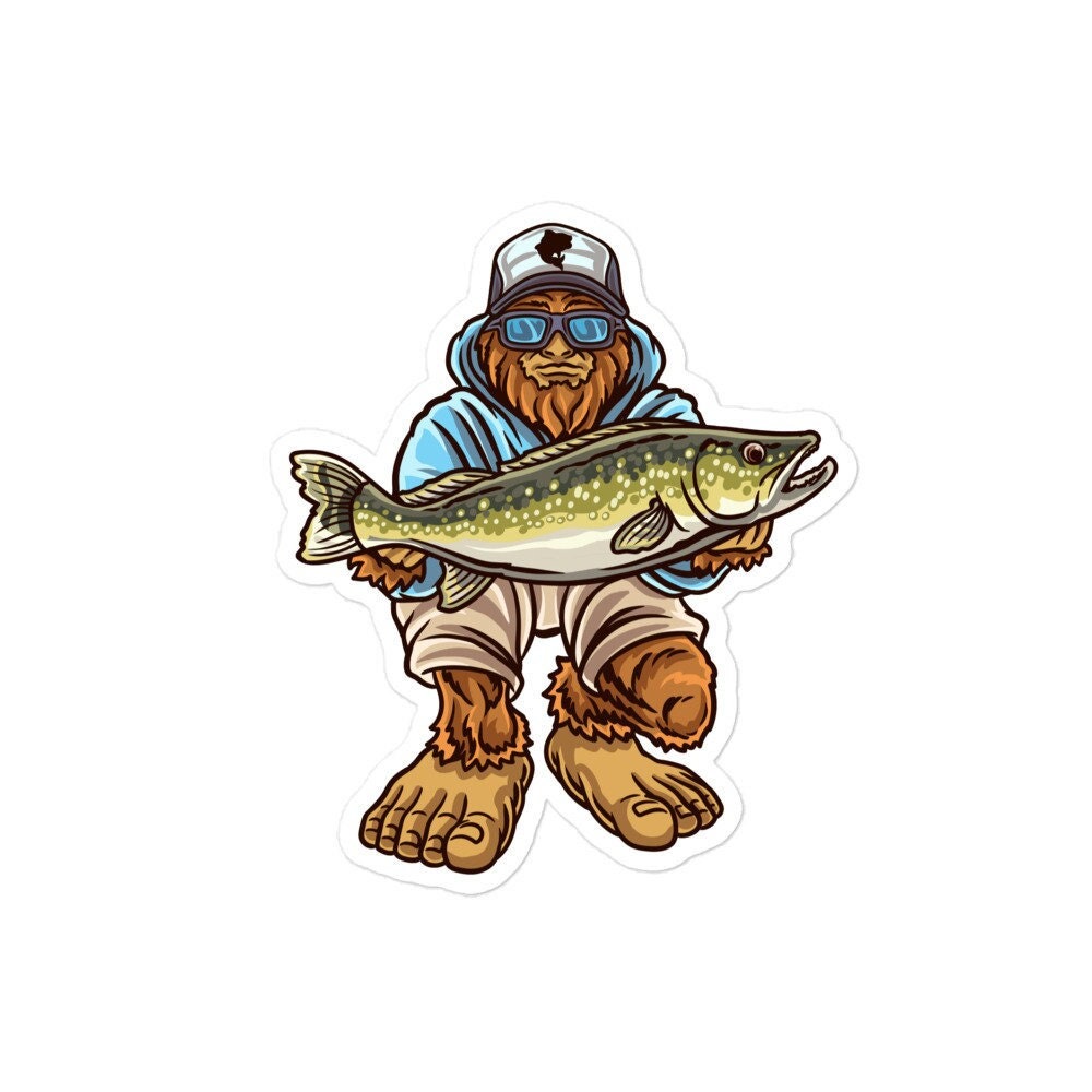 Bass Fishing Vinyl Decal Sticker - SPINNERBAIT Lure Fishing Sticker - Bass  Fishing Bumper Sticker - Perfect Husband Fisherman Bass or Trout Fishing