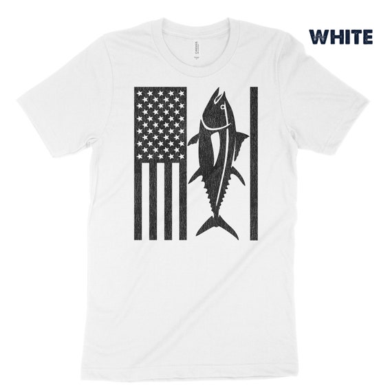 Yellowfin Flag Shirt - Yellowfin Tuna Us Flag Yellowfin Flag Shirt - Yellowfin Tuna Us Flag