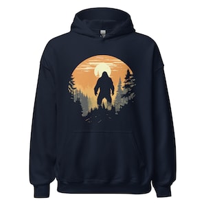 Bigfoot Hooded Sweatshirt: Outdoor Sasquatch Style (Unisex)