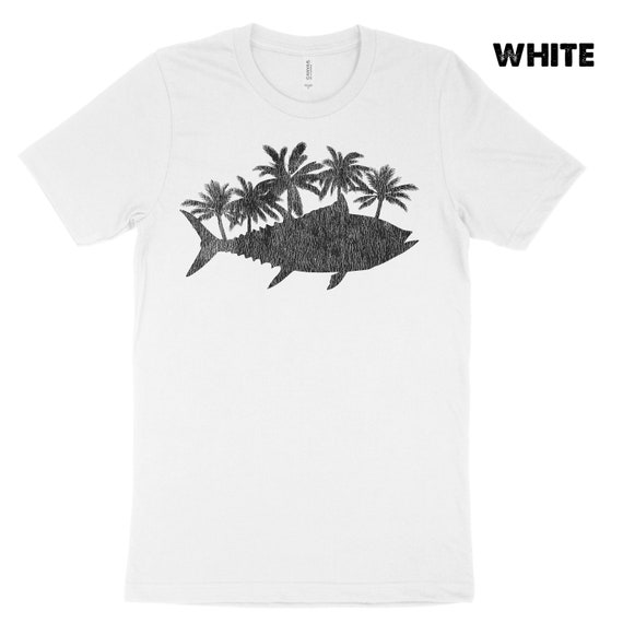 Tuna Fisherman Tee: Retro Fishing Shirt (Soft Cotton Unisex)