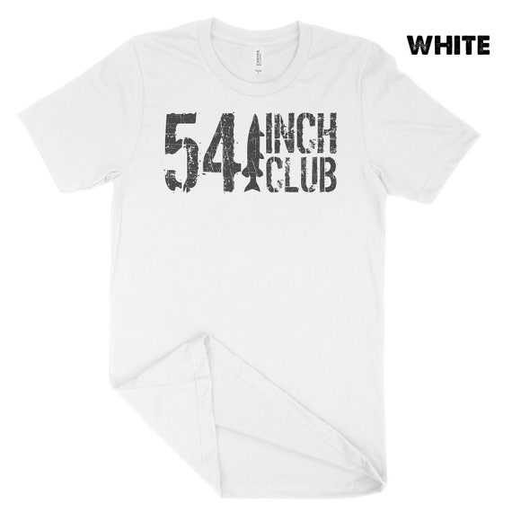 54 Inch Club Muskie Fishing Tee: Soft Cotton, Classic Fit