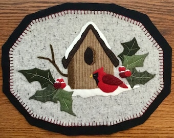 Winter Haven - Wool Applique Pattern