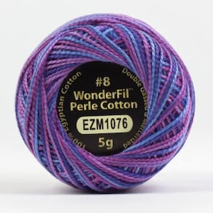 Northern Lights - EZM 1076 - Eleganza Variegated Pearl /Perle Cotton thread