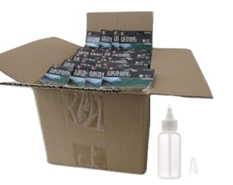 Box of 24 Snuffer Bottles | 3 oz | Plastic | Gold Panning Recovery