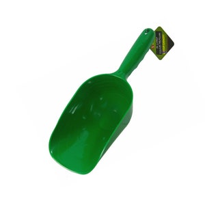 Plastic Feed & Seed Scoop | Shovel | WITH MEASUREMENTS | Pet Food Dog Cat Farm Large Animal
