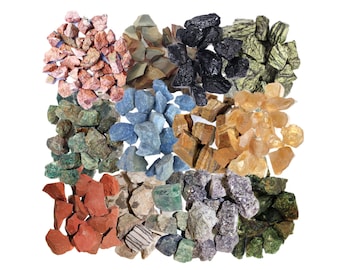 Raw Natural Rough Gemstones Bulk | Choose your Gem Type! TUMBLING | POLISHING | DECOR | Healing Gems