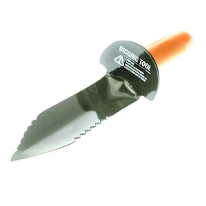 13&quot; Serrated Edge Shovel Digger | Shovel Tool Metal Detecting Prospecting | Serrated Edge Digger | Bundle with Sand Scoop