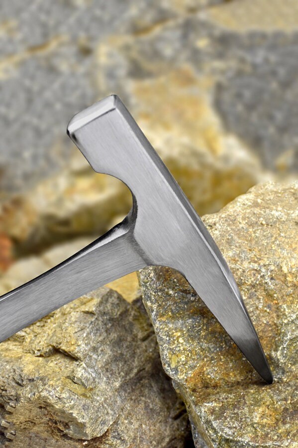 thumbnail image 2 of Estwing E30 Rock Pick Hammer – 22 Oz Geology Hammer With Leather Grip & Pointed Tip 2 of 3
