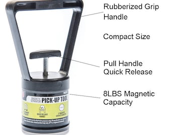 Portable 18lb Magnetic Pickup Tool With Release, Permanent