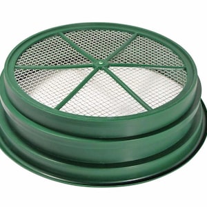 1/4&quot; Classifier | Sifting Pan | Stainless Steel | Earth Sifter Screen |  Stackable | Gold Mining Sieve | Gem Screen
