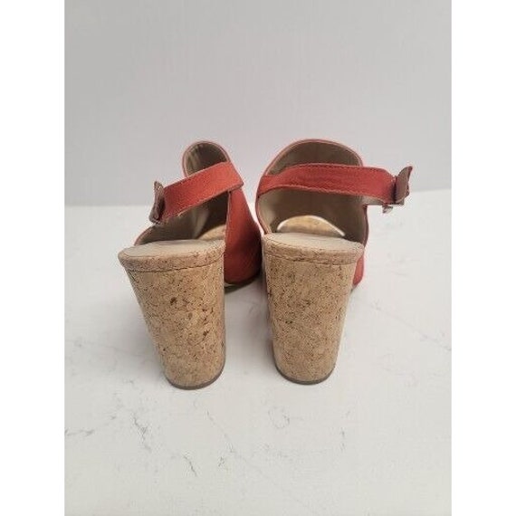 BCB Generation Womens Red Cork Heels Shoes Size 7 - image 7