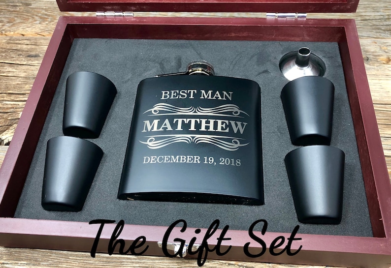Groomsmen Gift Box Set Groomsman Gift Groomsmen Gift Box Etsy