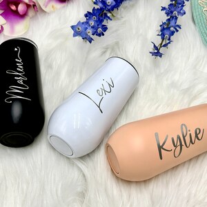 Personalized Bridesmaid Gift - CHAMPAGNE FLUTES 6 Ounce Tumbler for Bachelorette Party Gifts for Her for Women Wedding Gift for Bridal Party image 10