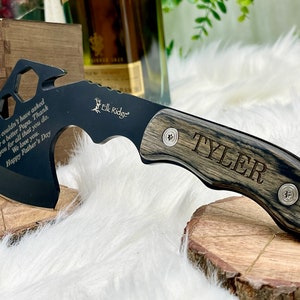Engraved Gift for Dad Personalized Axe Engraved with Name and Personal Message