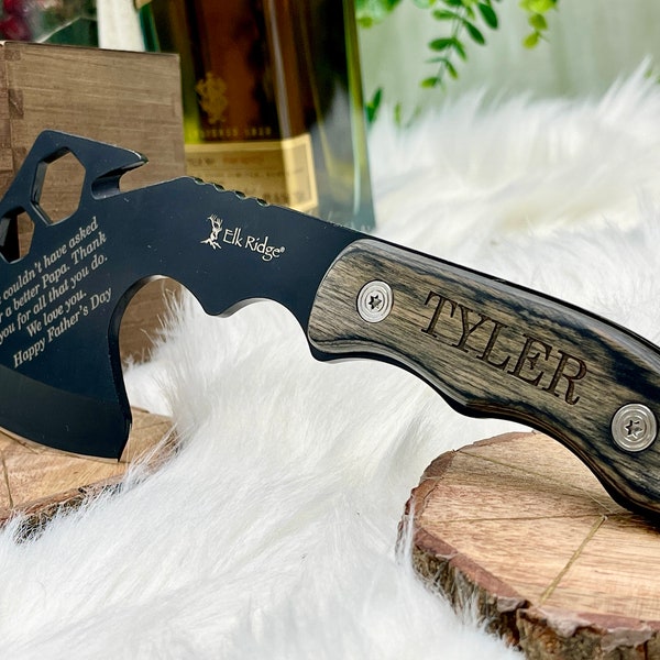 Engraved Gift for Dad Personalized Axe Engraved with Name and Personal Message