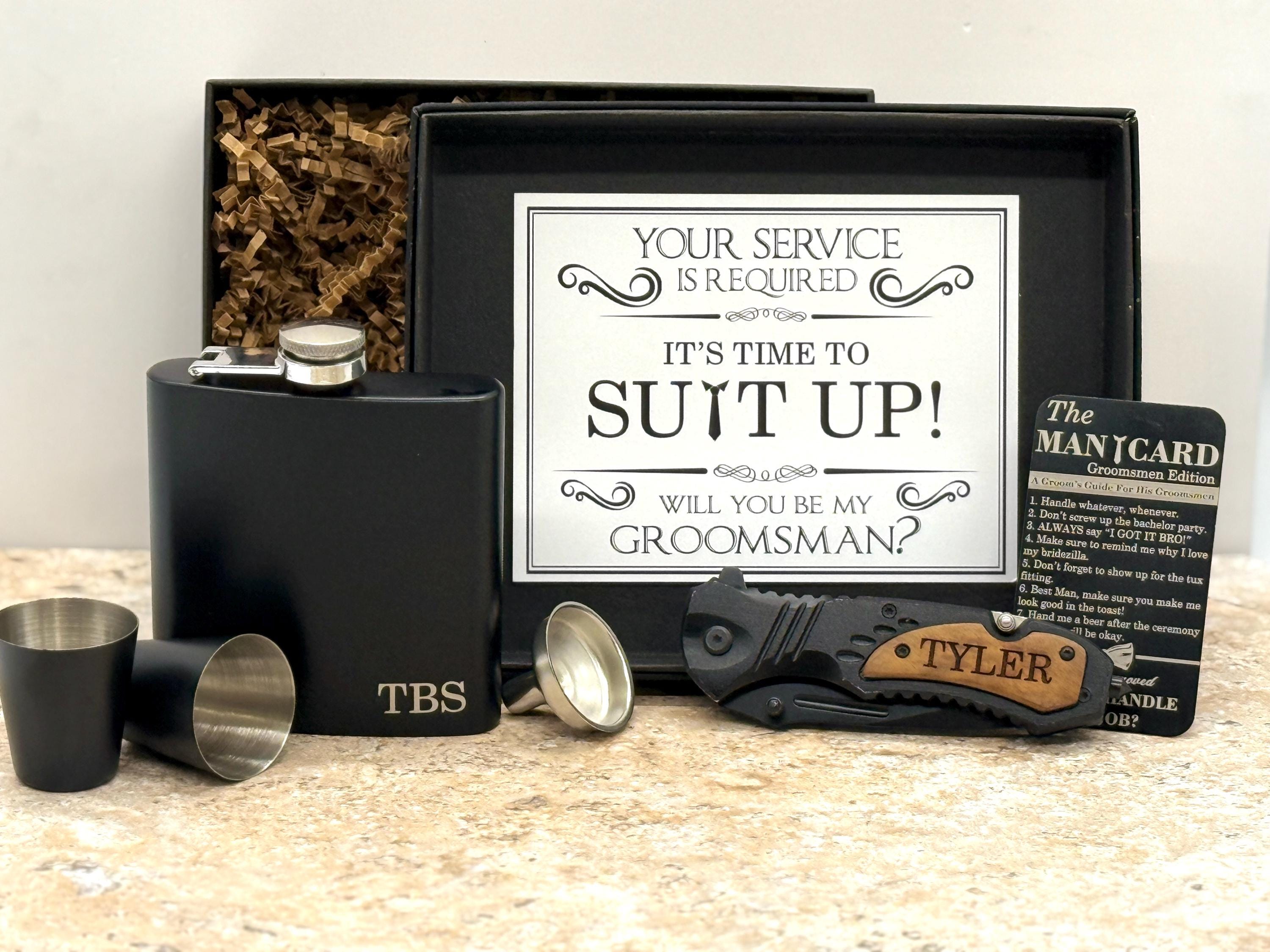 Suit Up Groomsmen Gift Box Suit Up Groomsmen Gift Box