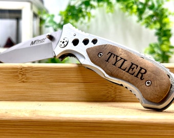 Timeless Utility Knife Gift for your Groomsmen: Personalized Engraved Pocket Knife - Perfect Groomsman Gift for Every Adventure