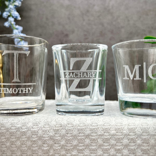 Personalized Shot Glass for Family Party, Drinking Gift for Party, Gifts for Coworkers, Shot Glasses for Family Get Together