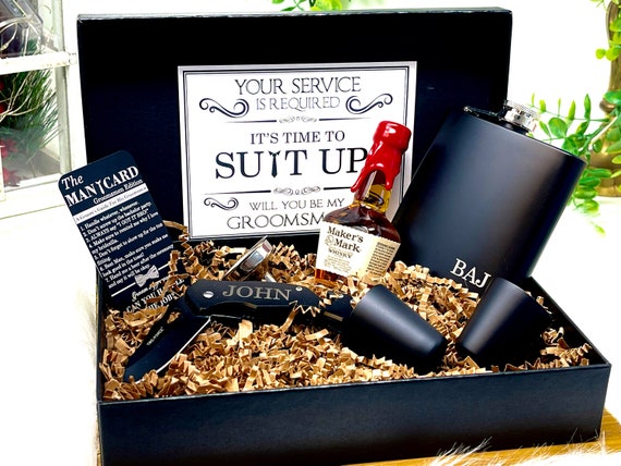 Groomsmen gift box deals