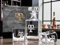 Personalized Whiskey Decanter Set Valentine's Day Gift for Dad, Gift for Husband or Boyfriend, Anniversary Gift, Whiskey Glasses for Him
