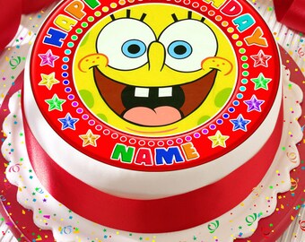 Spongebob Edible Etsy