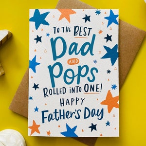 Carte papa et papa fête des pères