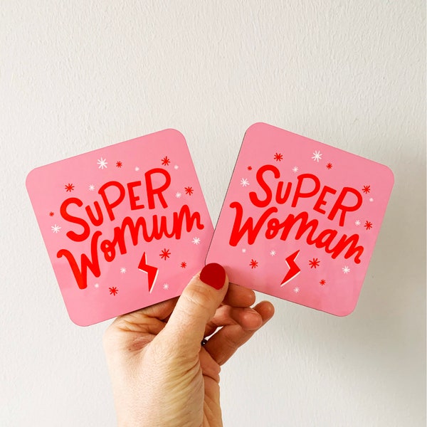 Super Womum/Womam Coaster