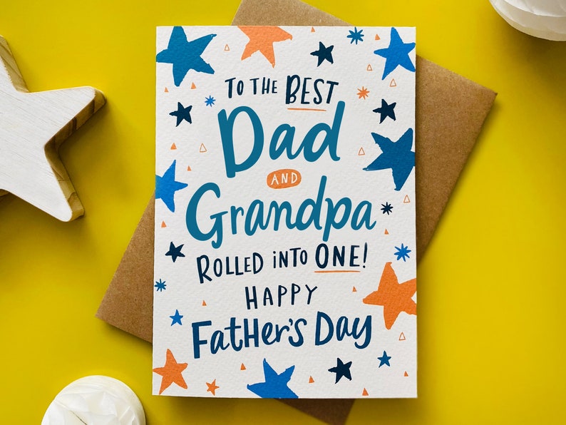 Father's Day Dad and Grandpa Card image 1