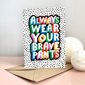 Pantalon Card Brave en pensant à vous