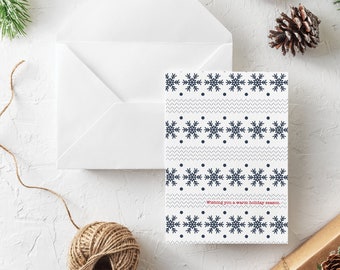 Christmas Card INSTANT DOWNLOAD Merry Christmas Printable - Etsy