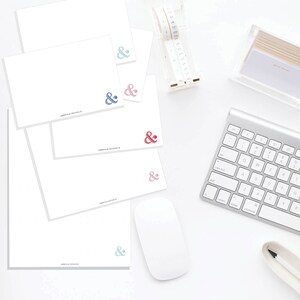 Printable Stationery Paper, Printable Stationery Set, Printable Stationery,Downloadable Stationery,Ampersand Stationery,Instant Download,PDF