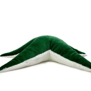 Emerald Green Starfish Plush - Hand Craft Dark Green Pillow, Hunter Green Sea Star Couch Cushion, Sea Star Stuffed Animal to Game Room Decor