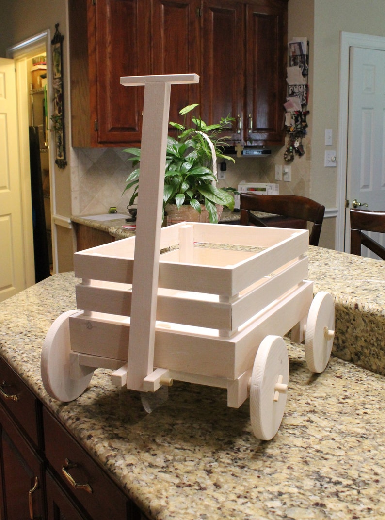Wooden Wagon for Wedding for Babies 1 Yr and Smaller Ring Etsy