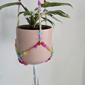 The BEADED - Plant Hanger - Gummy Bear Decor