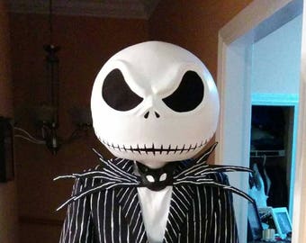 Jack Skellington Mask and Bow Tie