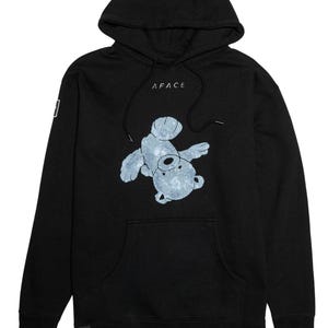Hand-Painted Teddy Bear Dead Hoodie