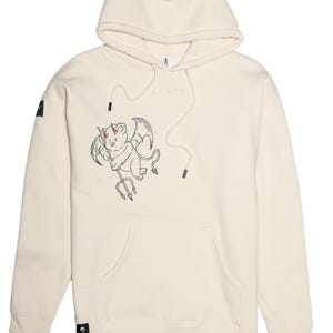 Hand-Painted Teddy Devil Hoodie