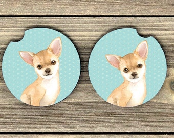 Mexican Set of 4 Coasters Chihuahua Mexico 