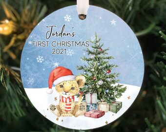 Cubs 2022 Christmas Ornament Lion Cub Ornament | Etsy