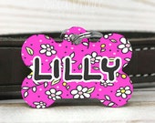 Pet ID Tag, Two-Sided Dog Tag, Personalized Pet tag, Bone ID Tag, Pet Gifts, Pet Gift, Personalized Gift, Identification Tag, Dog tag